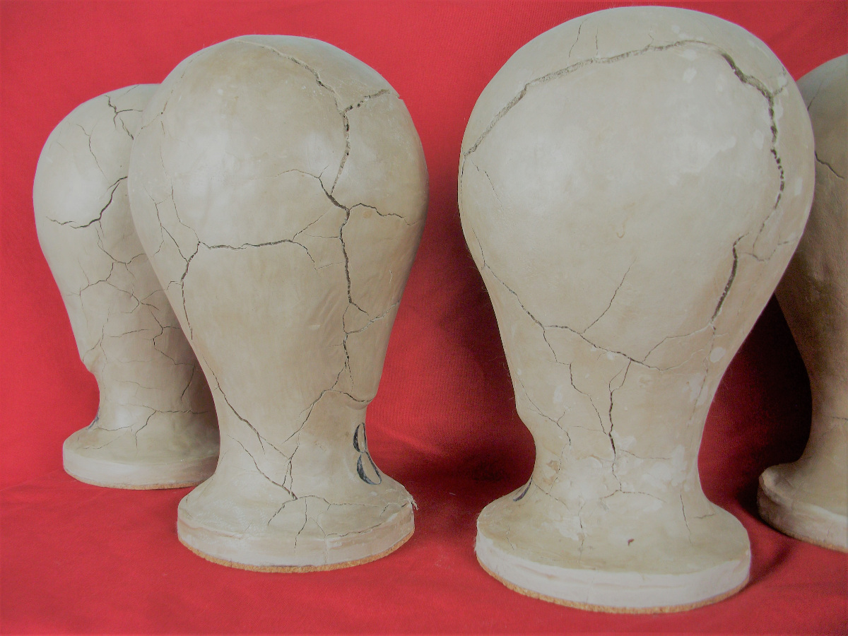 Art Deco Wig Stands